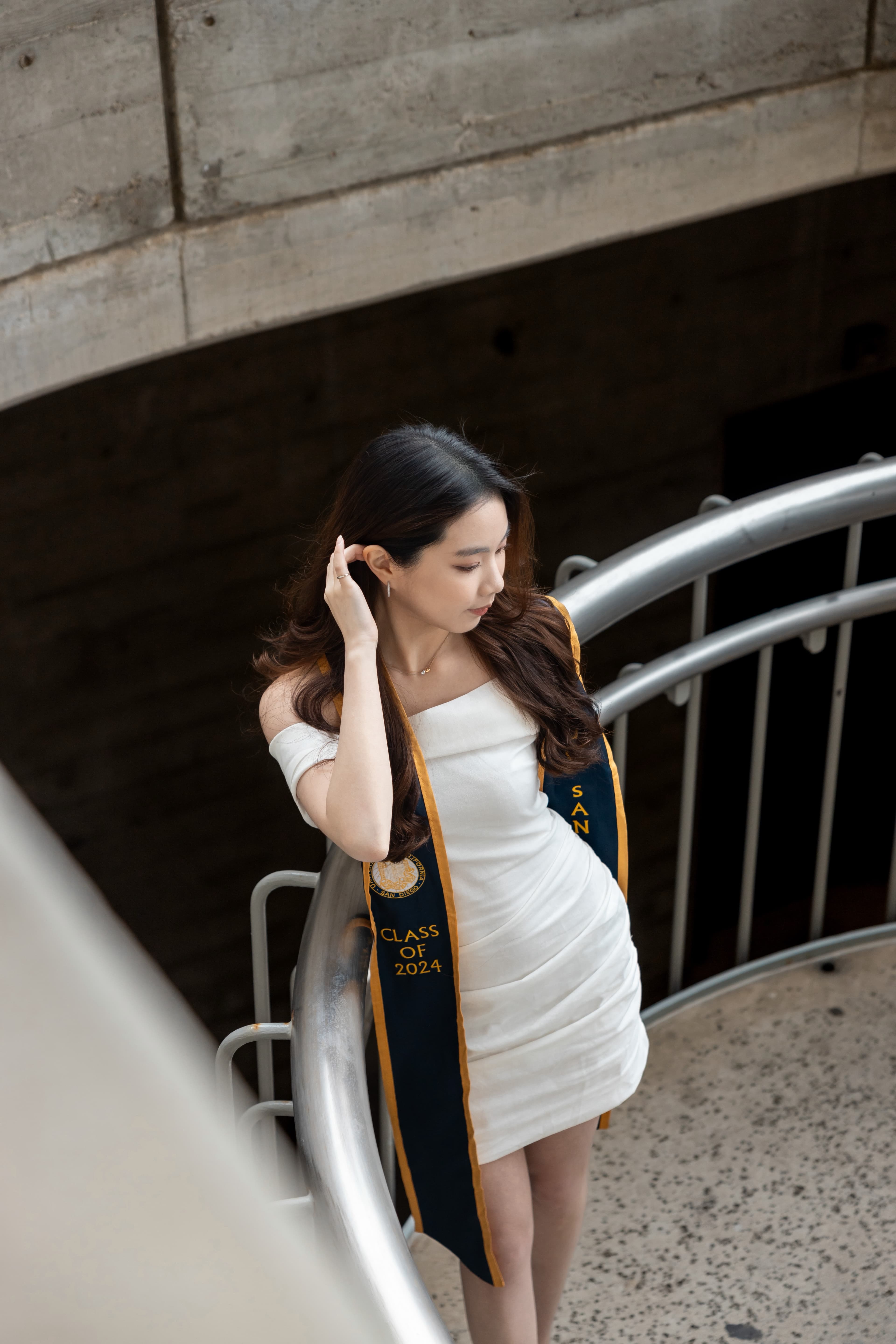 Melody at her UC San Diego graduation